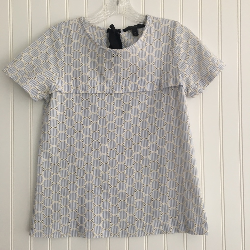 J. Crew short sleeve top SIZE 00